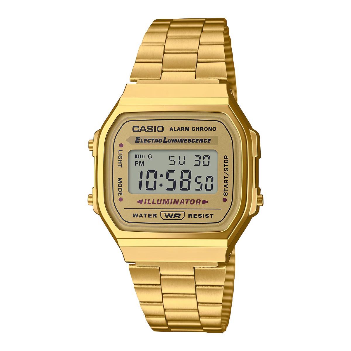 Casio A168WG-9VT| The Illuminator Standard (Gold)