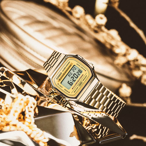 Casio A168WG-9VT| The Illuminator Standard (Gold)