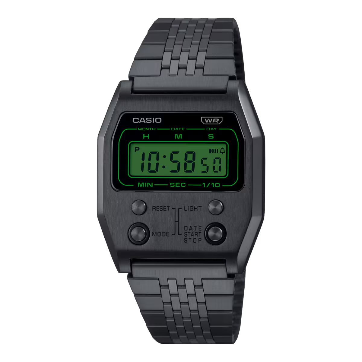 CASIO VINTAGE A1100B-1 | The Front-Button Archive (Black)