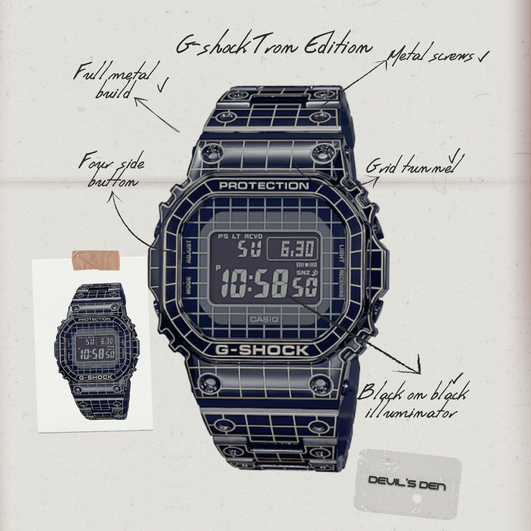 G shock TRON Edition